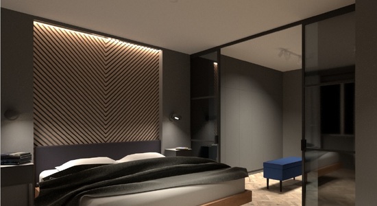 Drzwi przesuwne LOFT ściana industrialna ze szkłem grafitowym Warszawa Bydgoszcz 6