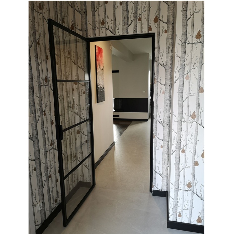 Drzwi industrialne szklane LOFT metalowe Gdynia Bydgoszcz 