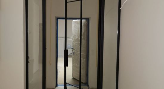 Drzwi szklane ściany industrialne jednoskrzydłowe LOFT loftowe Olsztyn Bydgoszcz producent 2
