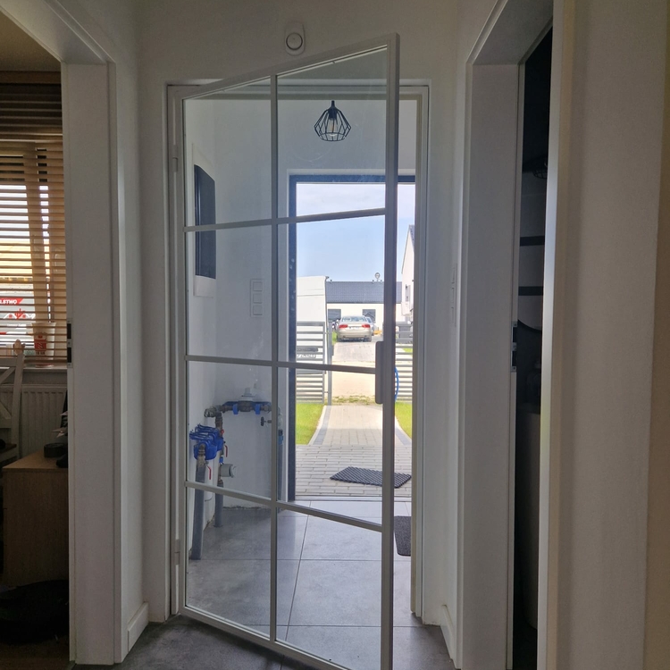 Drzwi loft do wiatrołapu