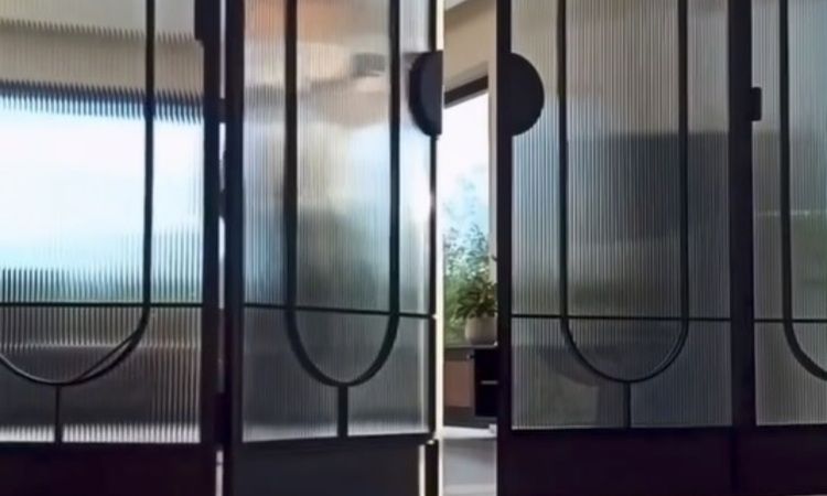 Ścianki szklane loft z drzwiami harmonijkowymi loftowymi producent poznań