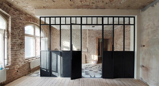 Producent drzwi i ścian metalowych loft industrialnych Katowice
