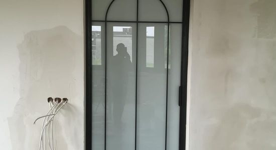 Szklane drzwi loftowe producent Katowice